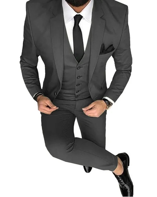 Férfi Slim-fit öltöny esküvőre - több változatban