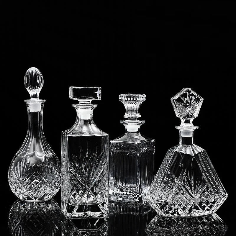 ImperialGlass™ üveg whiskykancsó - luxus bárpalack kristályüvegből
