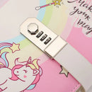 Lány napló egyszarvú kastéllyal - több változatban