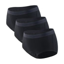 Női kényelmes menstruációs bambusz bugyi - 3 db