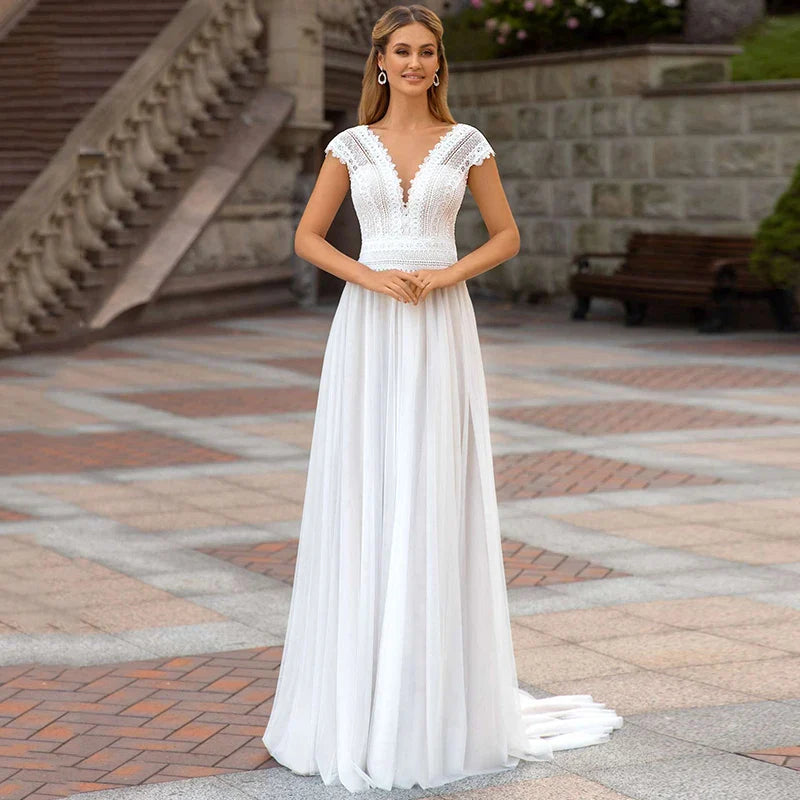 Esküvői szépség™ Női elegáns esküvői ruha