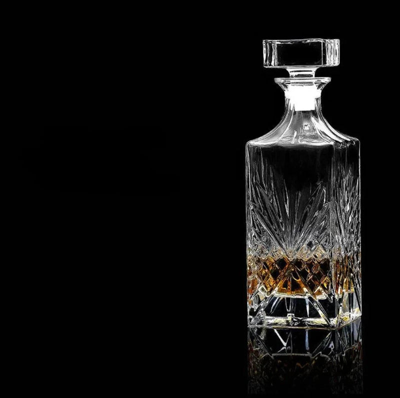 ImperialGlass™ üveg whiskykancsó - luxus bárpalack kristályüvegből