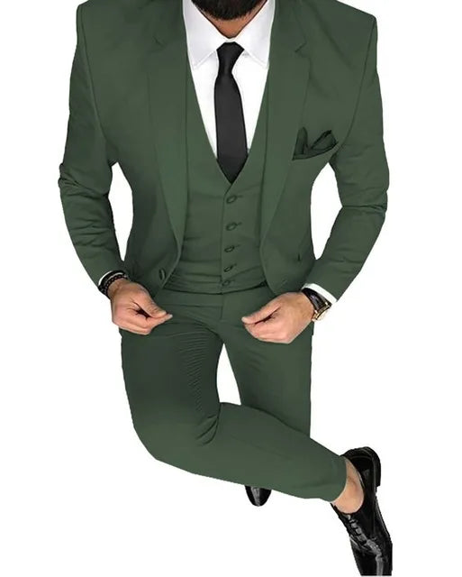Férfi Slim-fit öltöny esküvőre - több változatban