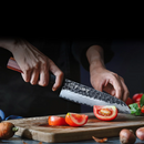 Japán konyhakés 3 rétegű kompozit acélból készült