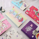 Lány napló egyszarvú kastéllyal - több változatban