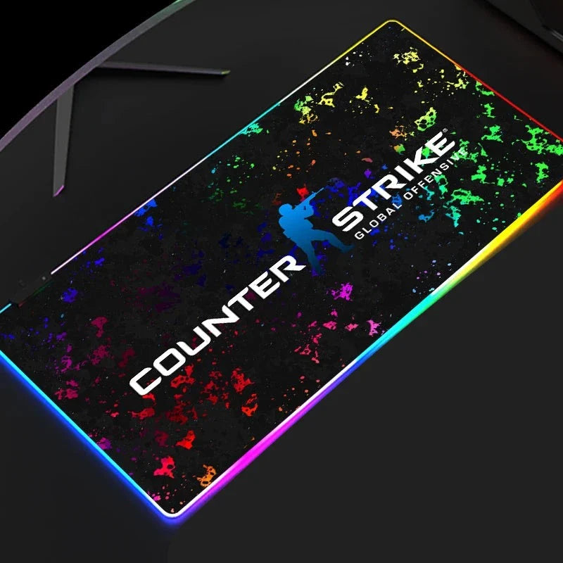 Counter Strike RGB billentyűzet és egérpad kialakítása - több változatban