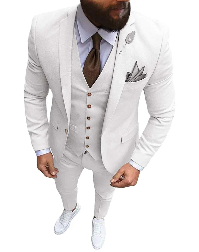 Férfi Slim-fit öltöny esküvőre - több változatban