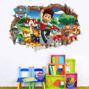 Nagy gyermek falmatrica Mancs őrjárat