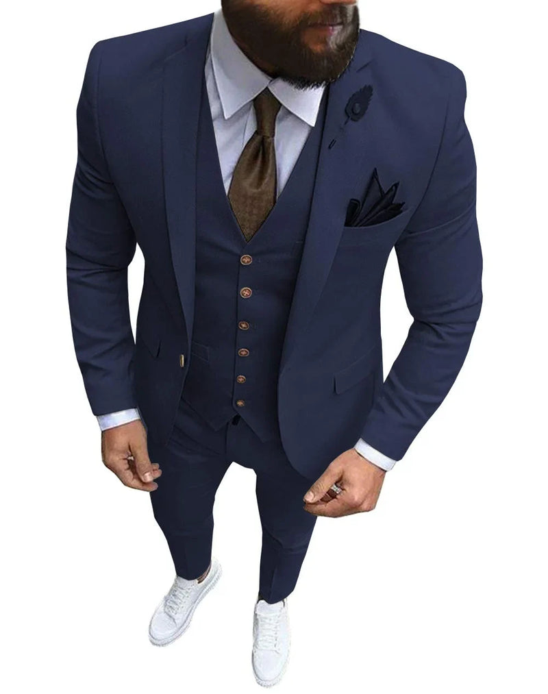 Férfi Slim-fit öltöny esküvőre - több változatban