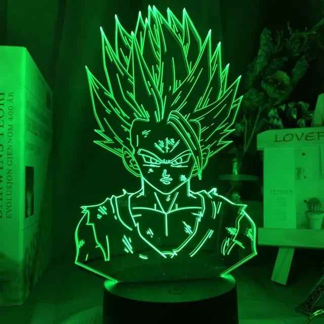 Lámpa 3D illúzióval Dragon Ball - több változatban