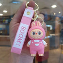 Design kulcstartó Labubu - több változatban