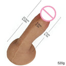 Szilikon dildó erős tapadókoronggal - több változatban