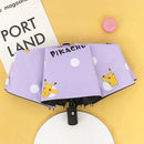 Automatikus esernyő Pokémonok - Pikachu