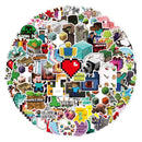 Matricák Minecraft - 100 db