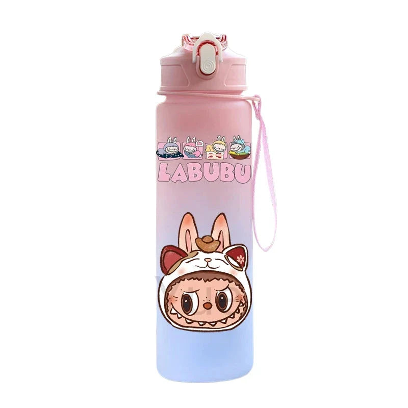 Design vizes palack Labubu - 750 ml - több változatban