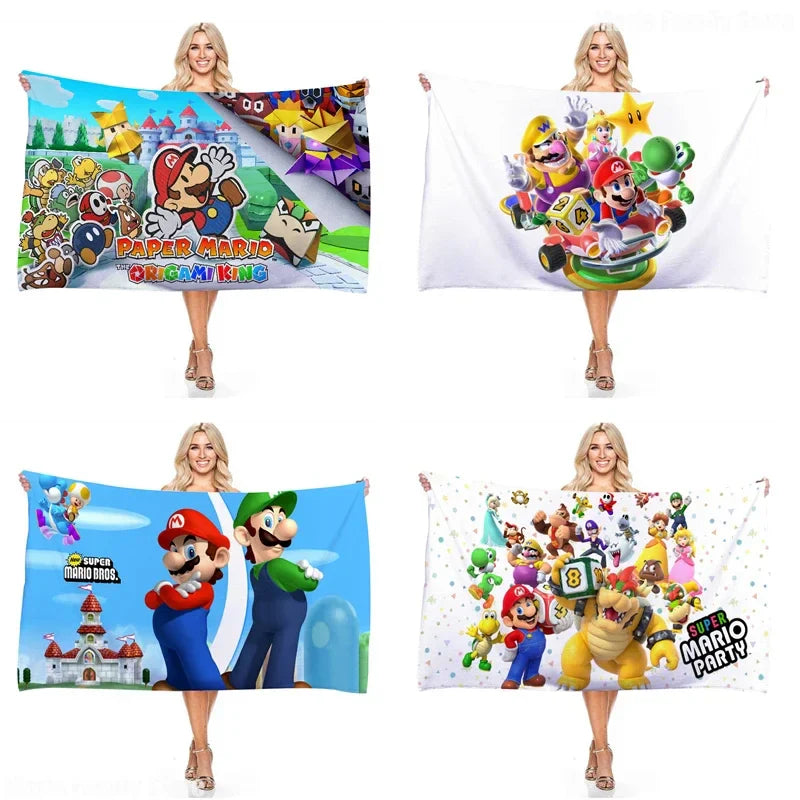 Nagyméretű fürdőlepedő Super Mario - több változatban