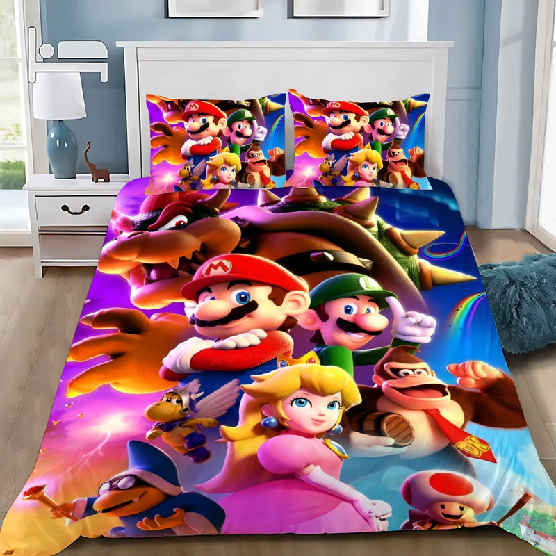 Gyermek ágynemű Super Mario