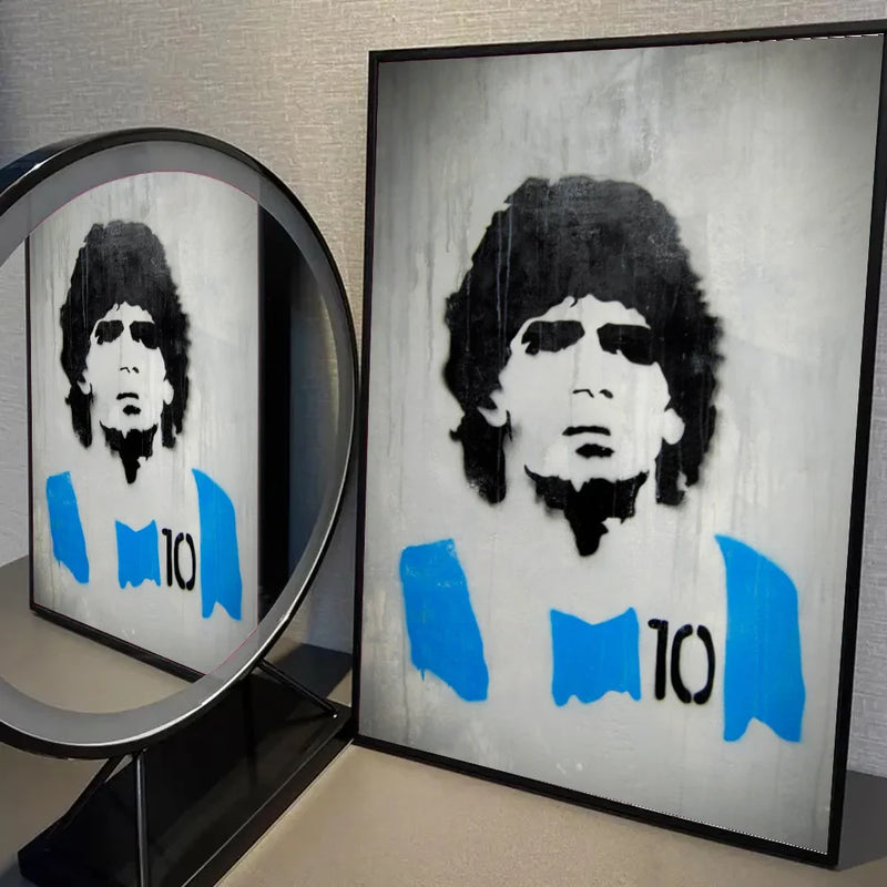 Egy labdarúgó arculata - Diego Maradona