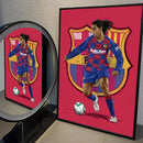 Ronaldinho tervezési képe - több változatban