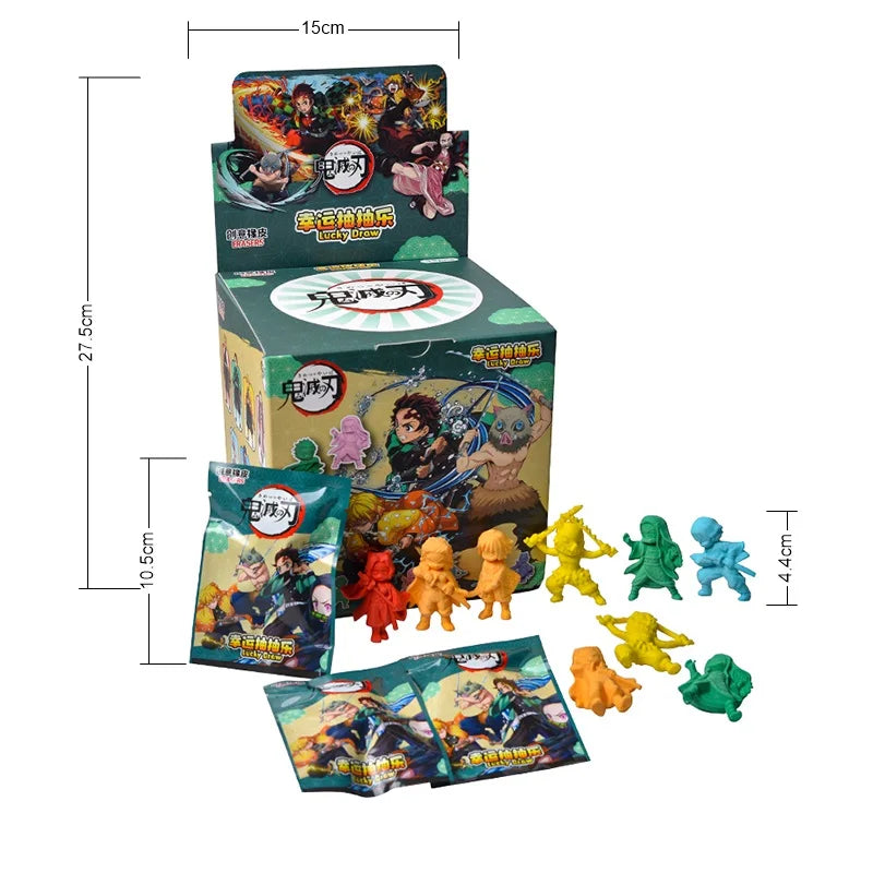 Big Blind doboz Figurák 32 db - Demon Slayer