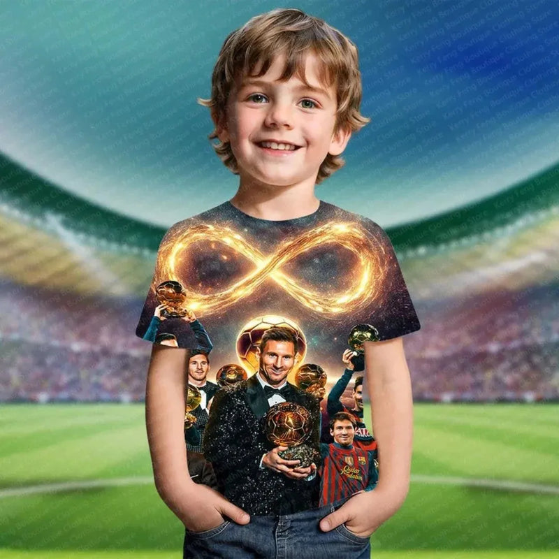 Gyerek nyári póló Lionel Messi