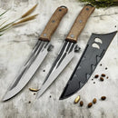 Konyhakés készlet fa nyéllel