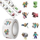 Gyermek matricák Minecraft - 500 db