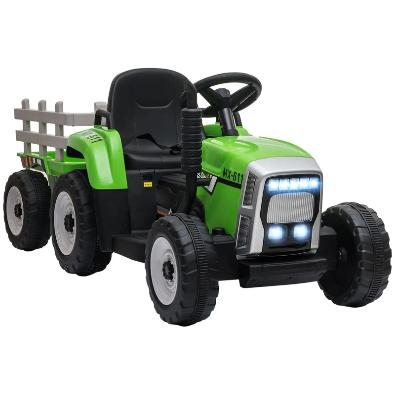 Nagy gyermek elektromos traktor - több változatban