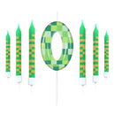 Gyermek születésnapi gyertyák Minecraft - több változatban