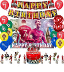 Születésnapi foci party készlet Cristiano Ronaldo lufikkal - több változatban