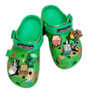 Gyermek nyári csúszós cipő Minecraft