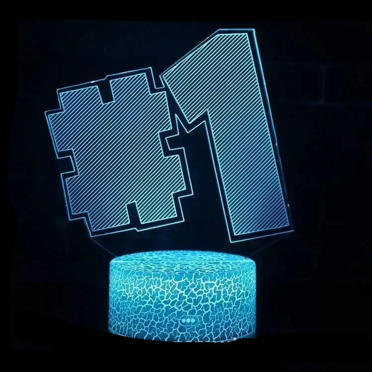 Fortnite 3D illúziós lámpa - több változatban