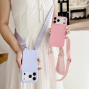 Szíj tokkal iPhone 16-17 Pro/Pro Max/Air készülékhez - több változatban