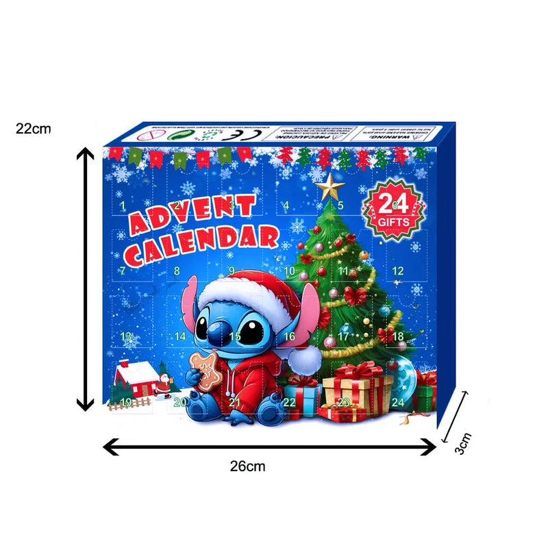 Design adventi naptár Stitch