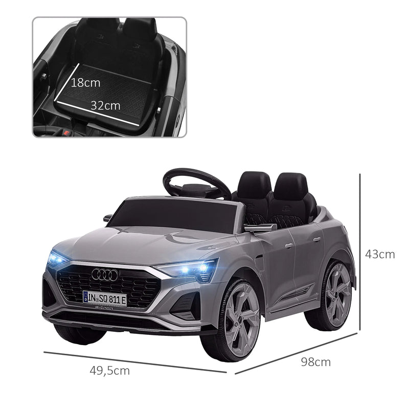 Az Audi Q8 nagyméretű elektromos gyermekautója - több változatban