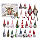 Adventi naptár karácsonyi manókkal - 24 db