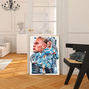 Design festmény Erling Haaland - több varint