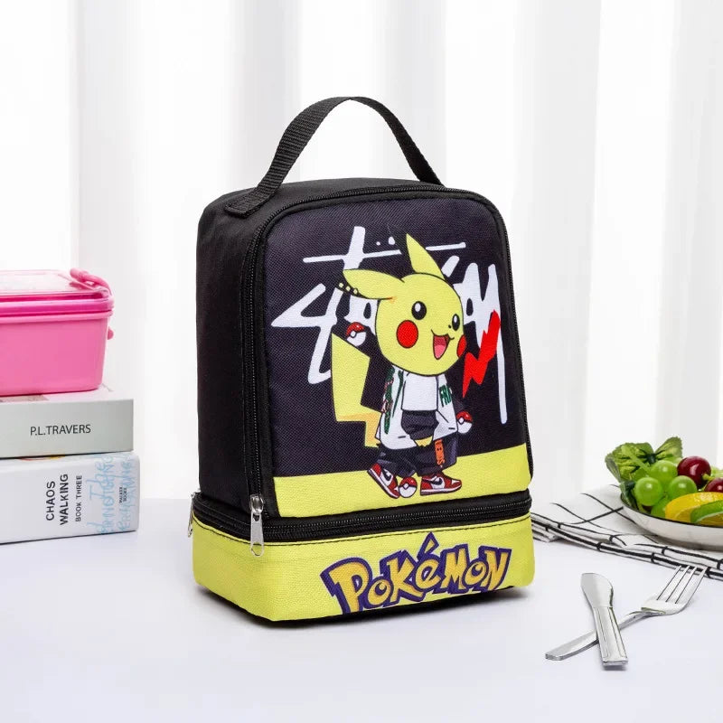 Termikus szigetelt iskolai uzsonnás táska - Pokémonok - több változatban
