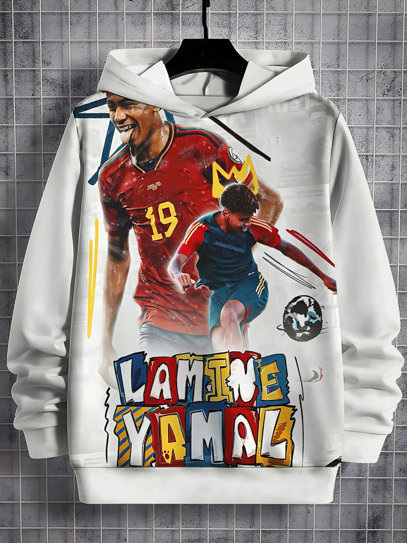 Gyerekek Foci pulóver Lionel Messi és Lamine Yamal