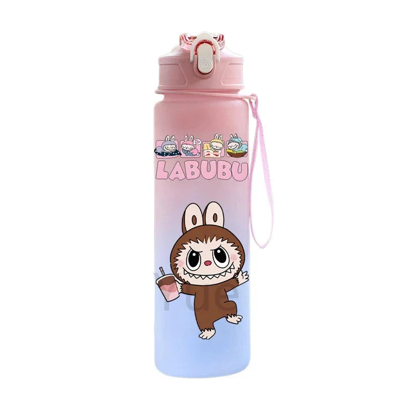 Design vizes palack Labubu - 750 ml - több változatban