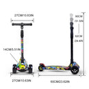 Gyermek színes robogó - több változatban