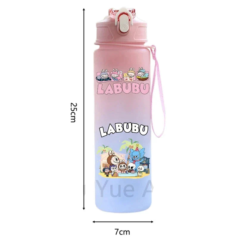 Design vizes palack Labubu - 750 ml - több változatban