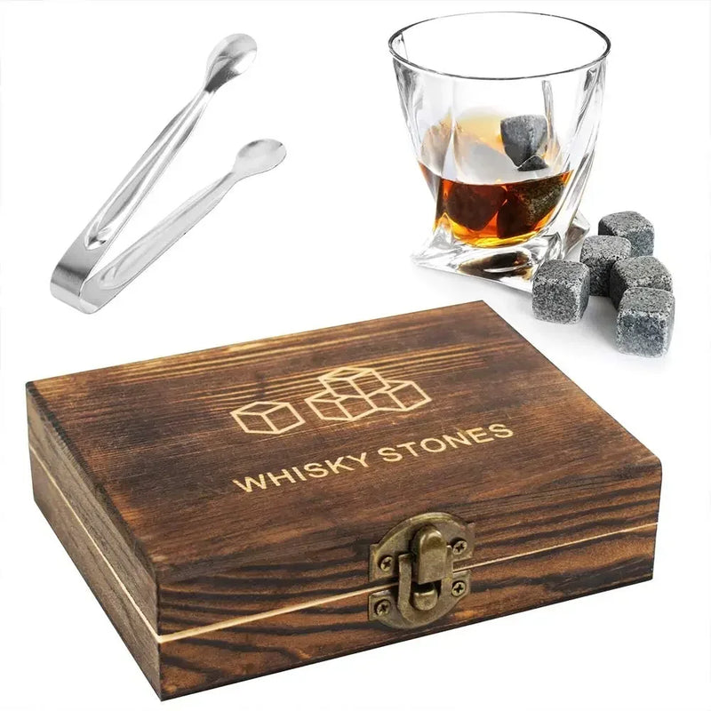 Whiskey ajándék szett - gránit hűtőkövek