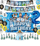 Születésnapi foci party szett Lionel Messi lufikkal - több változatban