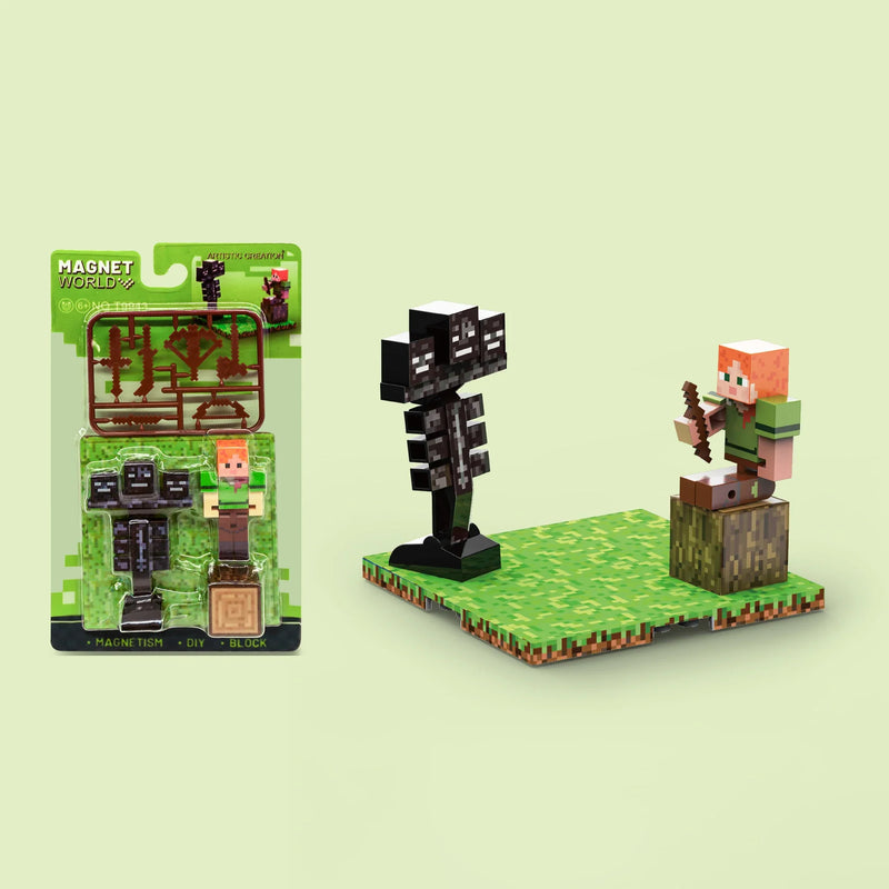 Figurák Minecraft mágneses készlethez - több változatban