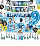 Születésnapi foci party szett Lionel Messi lufikkal - több változatban