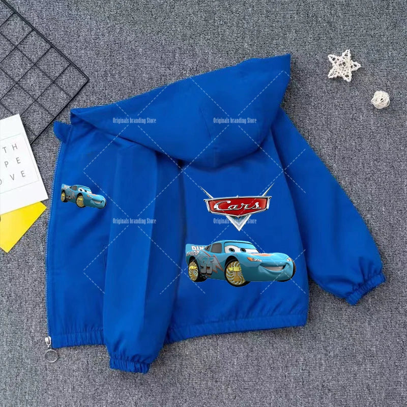Fiú őszi vízálló kabát Verdák 3 - Lightning McQueen - több változatban