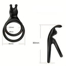 Vibráló erekciós gyűrű csiklóstimulációval