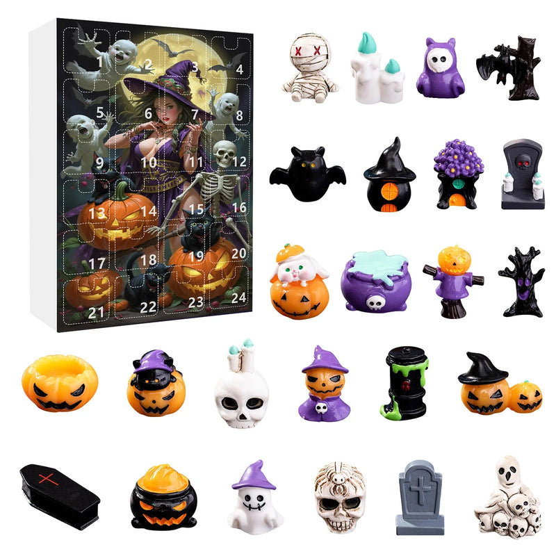 Halloween adventi naptár - több változatban