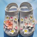 Crocs cipődíszek virág alakban - több változatban